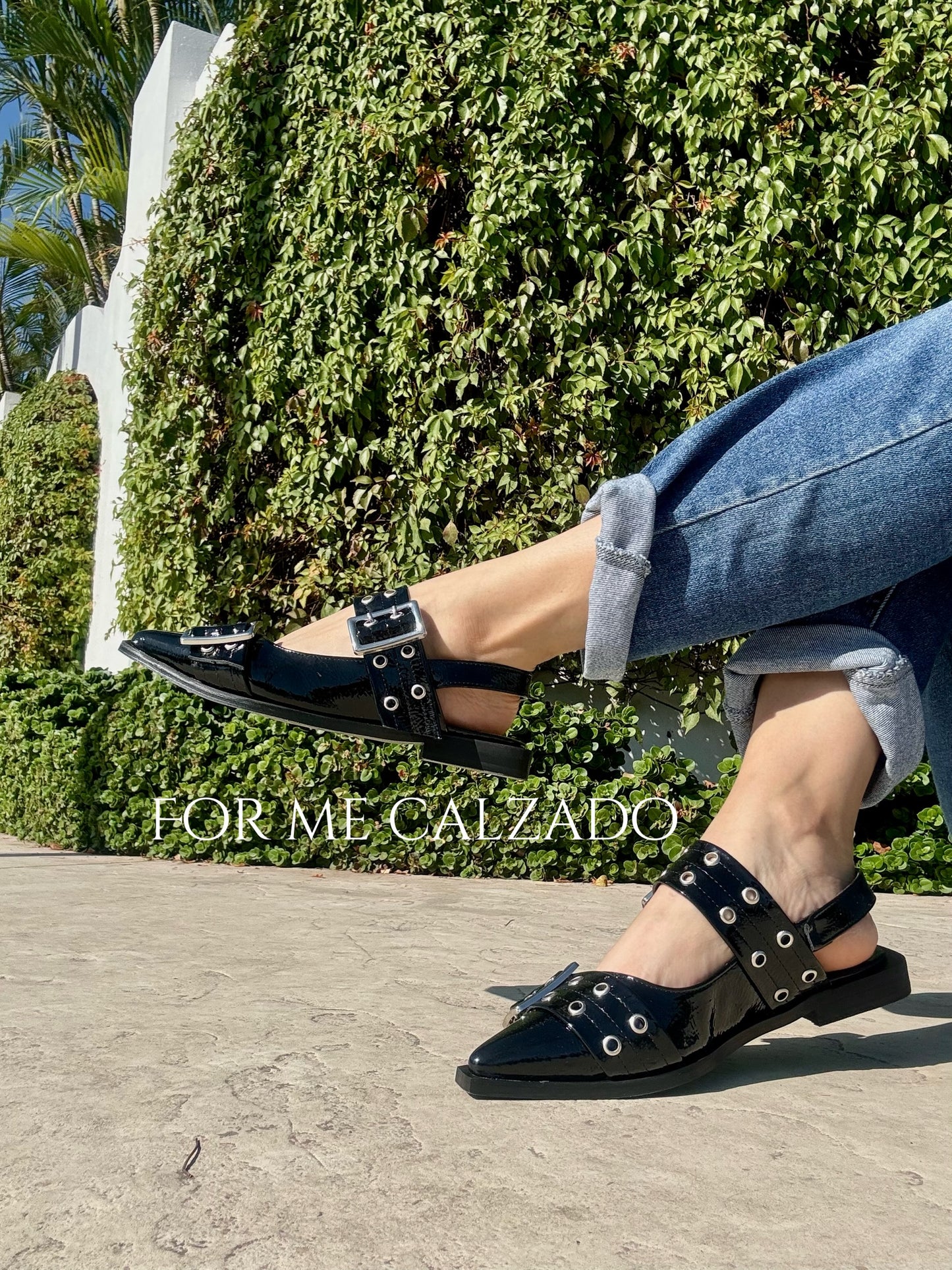 New York, zapatito de hebillas