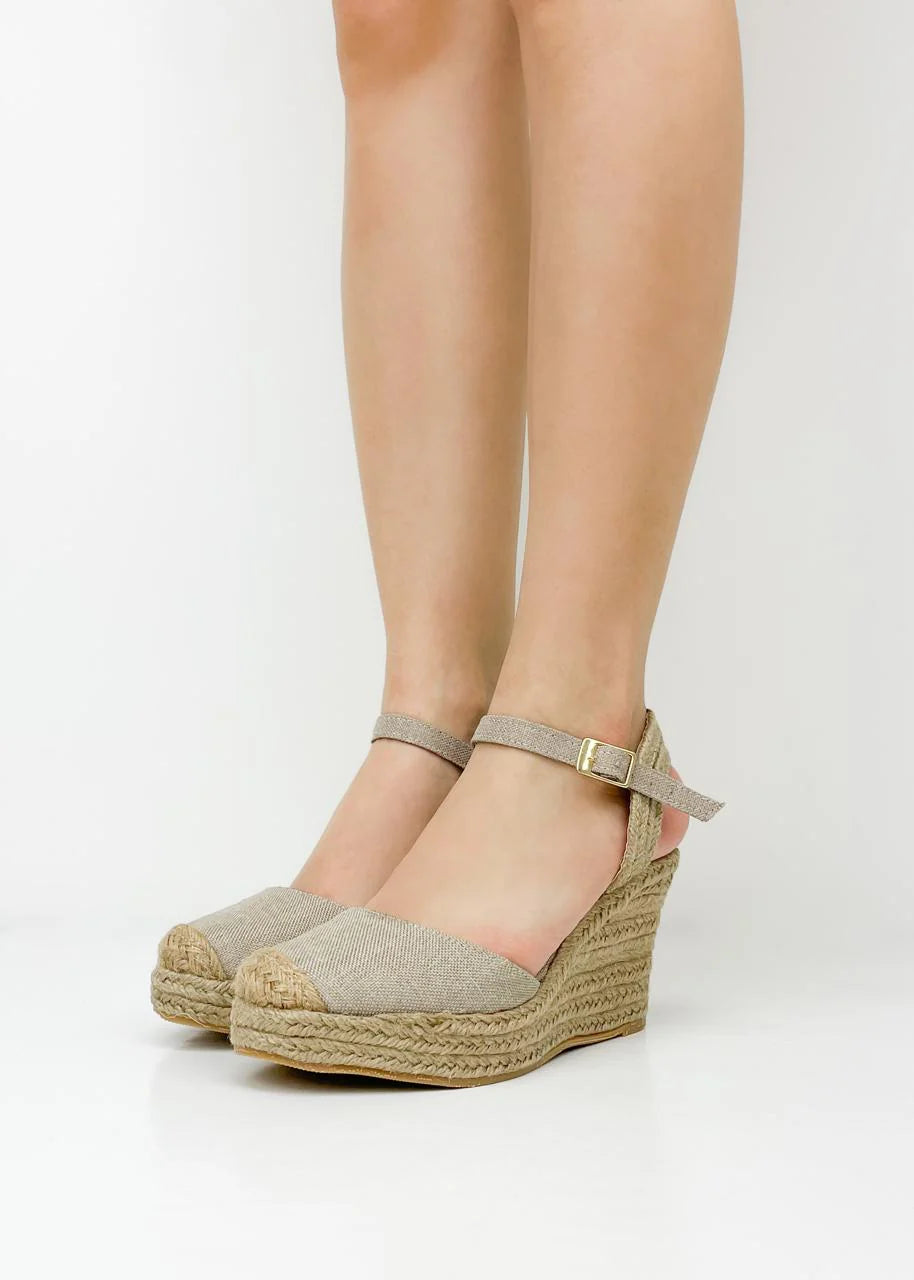 1318 alpargata cerrada de tacón