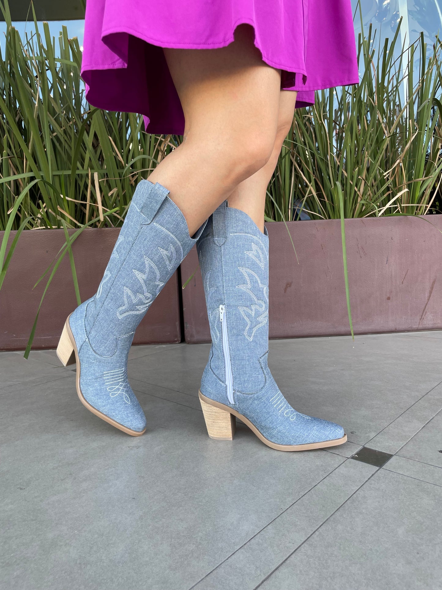 Tx10. Bota vaquera Demin