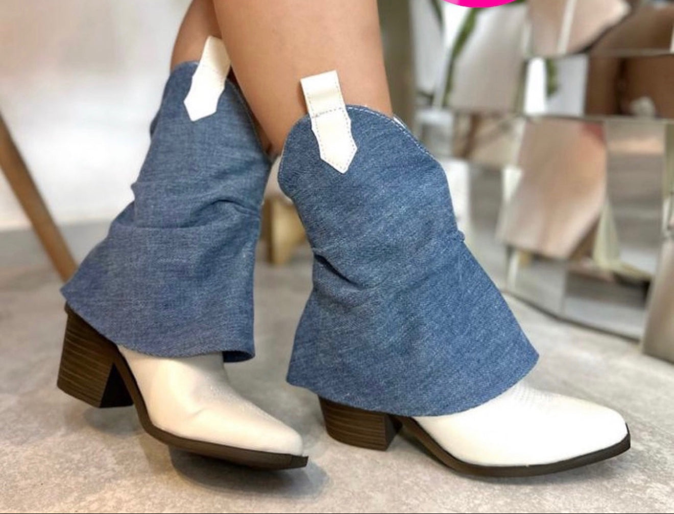 Mod. Mochis Botin demin