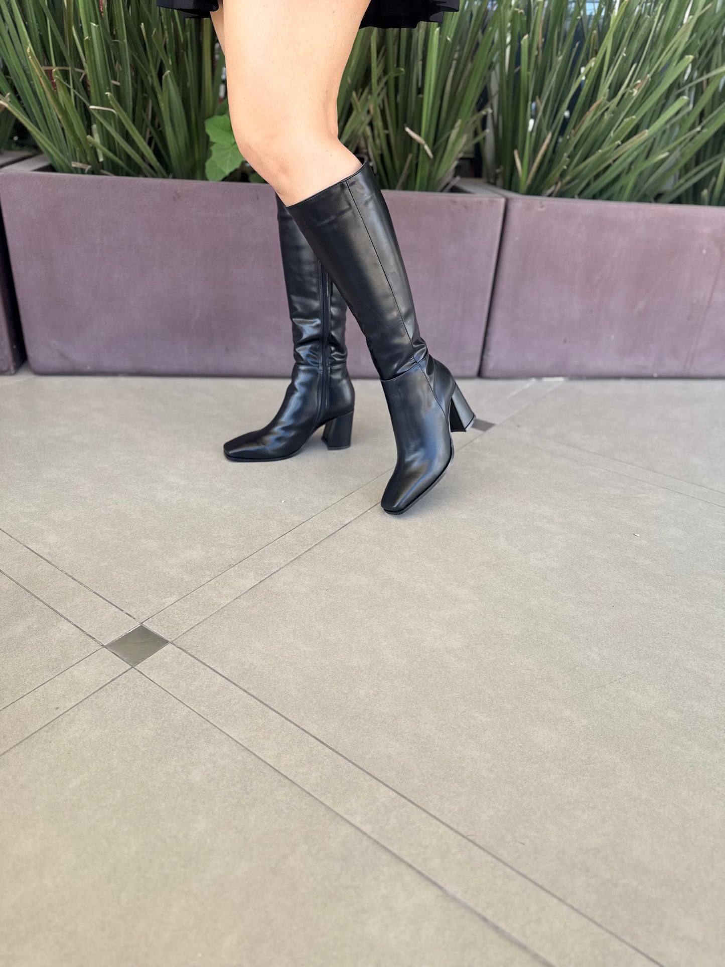 Mod 9767 Bota tacón recto