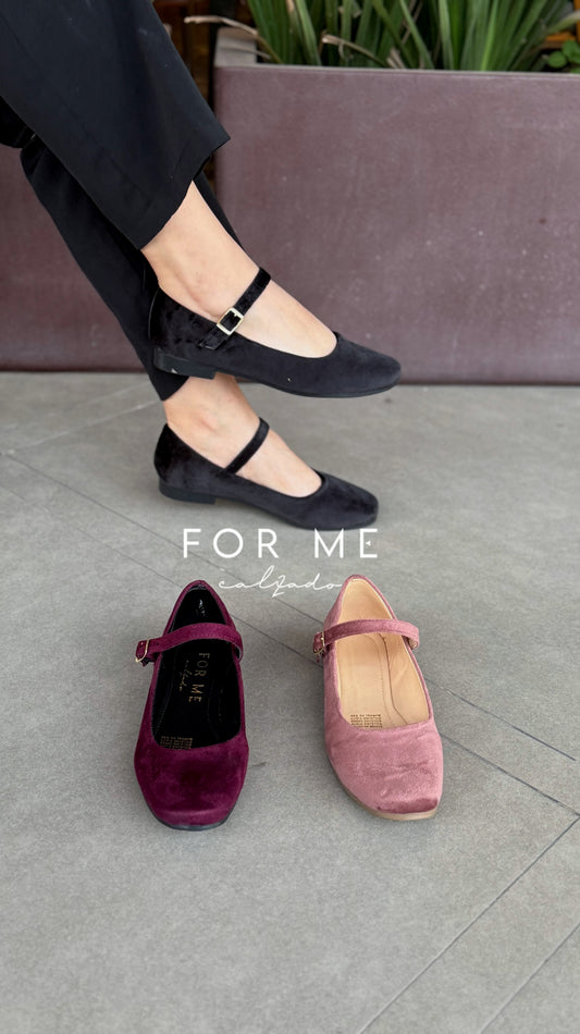 ESTAMBUL zapatito terciopelo