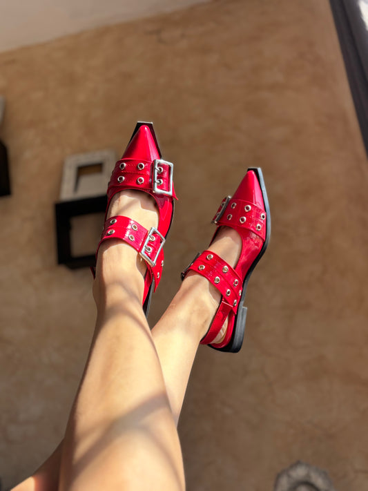 New York, zapatito de hebillas