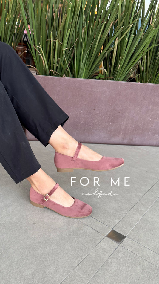 ESTAMBUL zapatito terciopelo