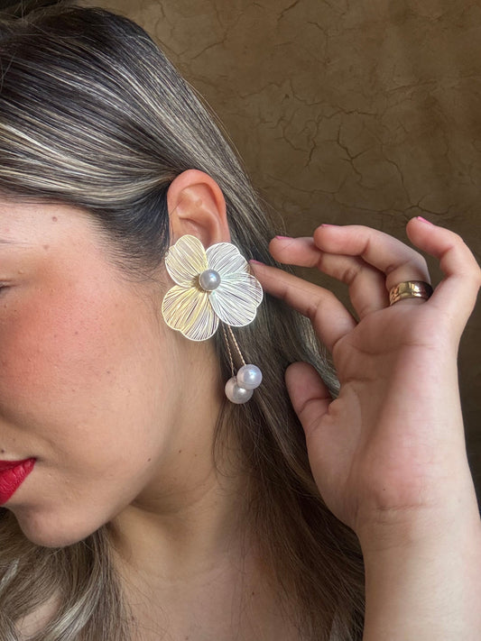 Aretes de Flor Maxi