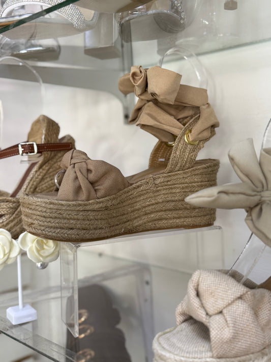 1524 alpargata nudo bajita