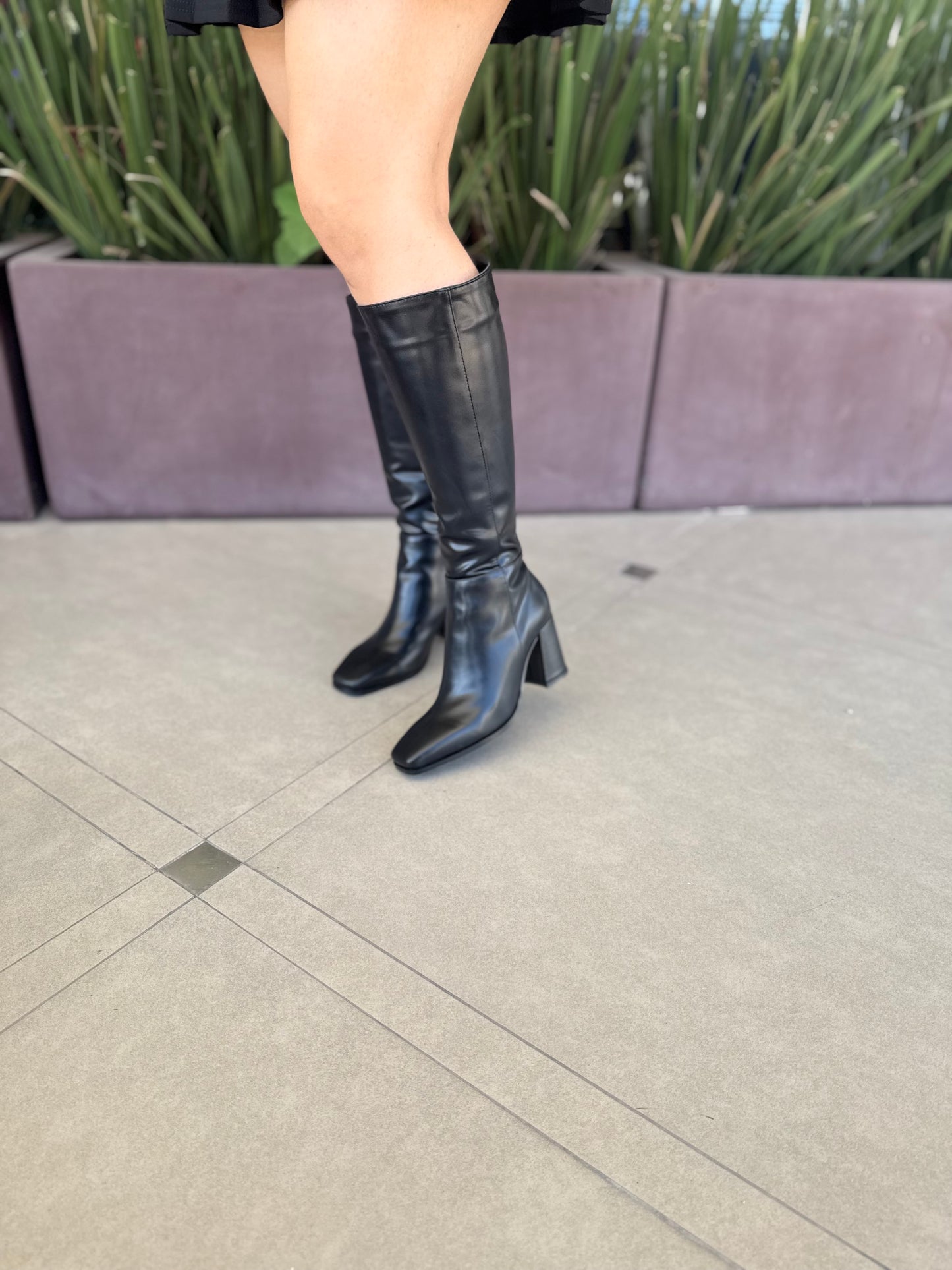 Mod 9767 Bota tacón recto