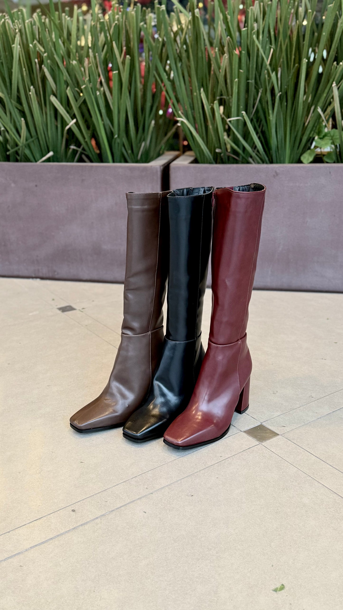 Mod 9767 Bota tacón recto