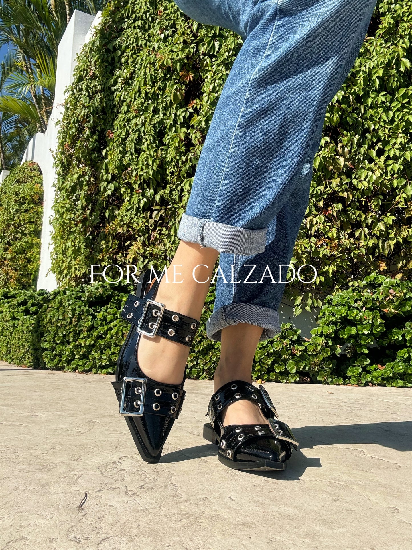 New York, zapatito de hebillas