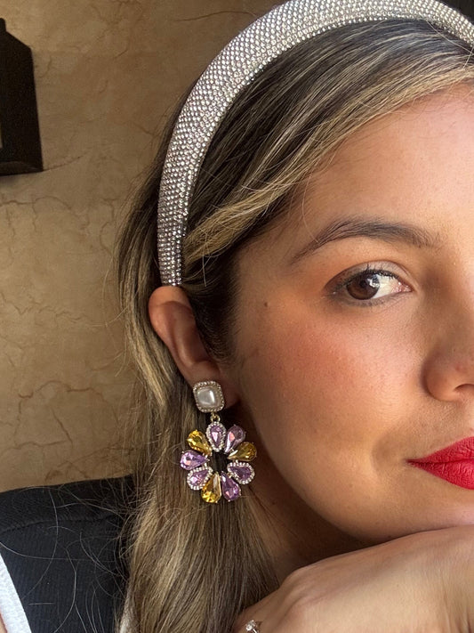 Pop of Color. Aretes coloridos