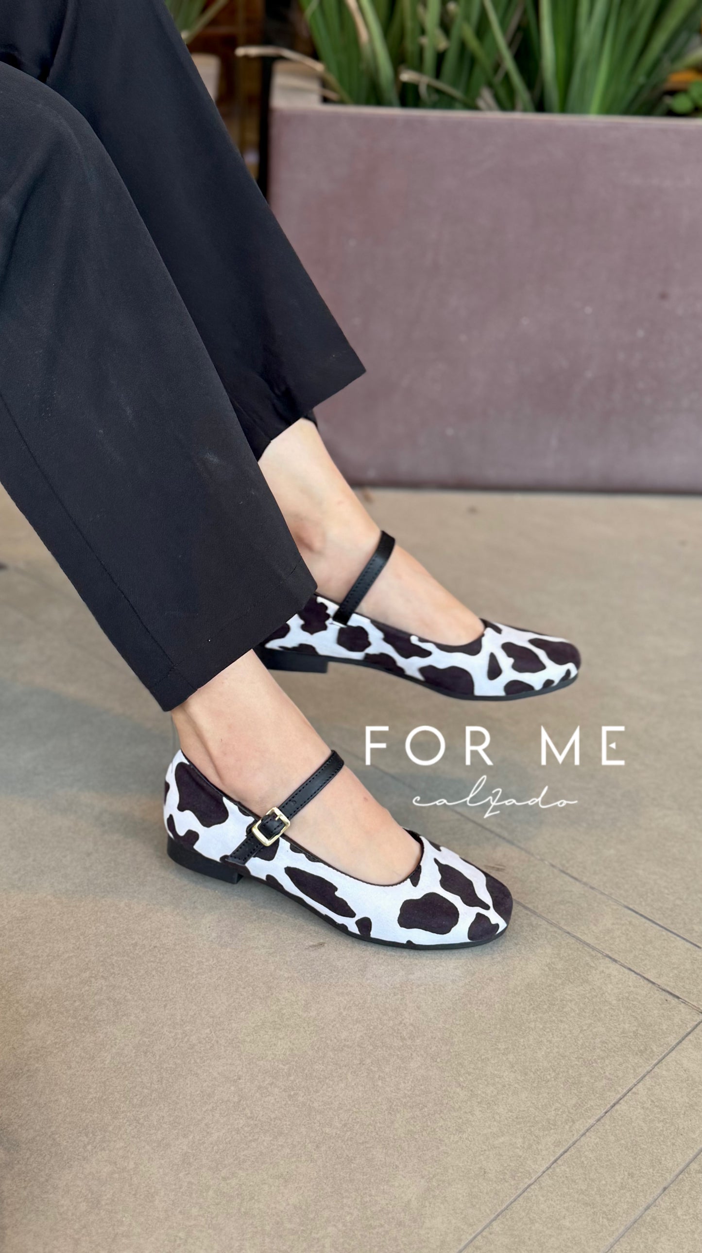 MATILDA VACA Zapatito de piso