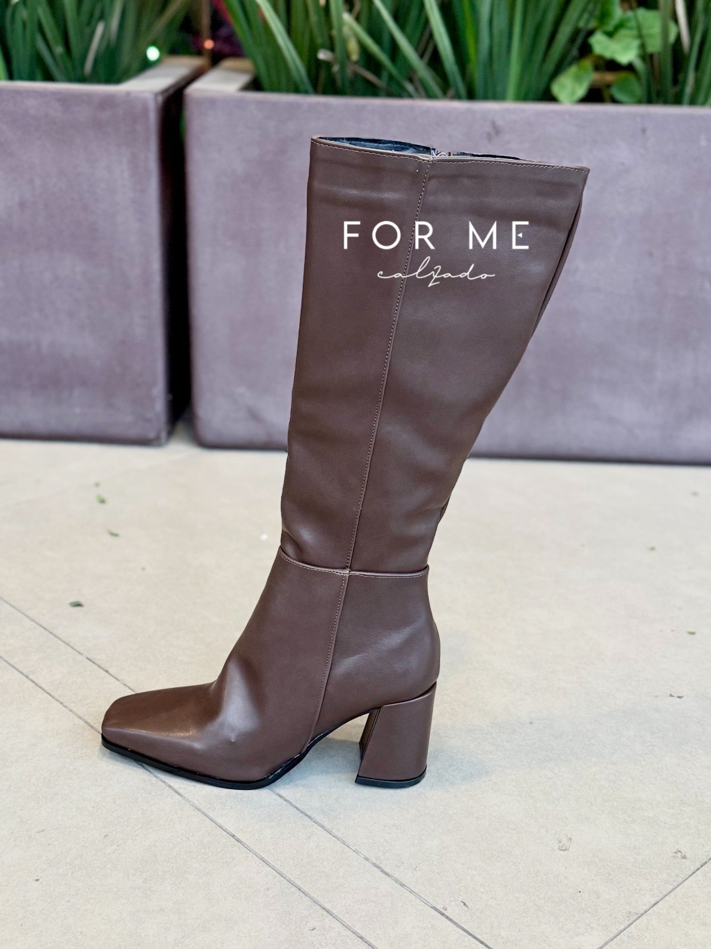 Mod 9767 Bota tacón recto