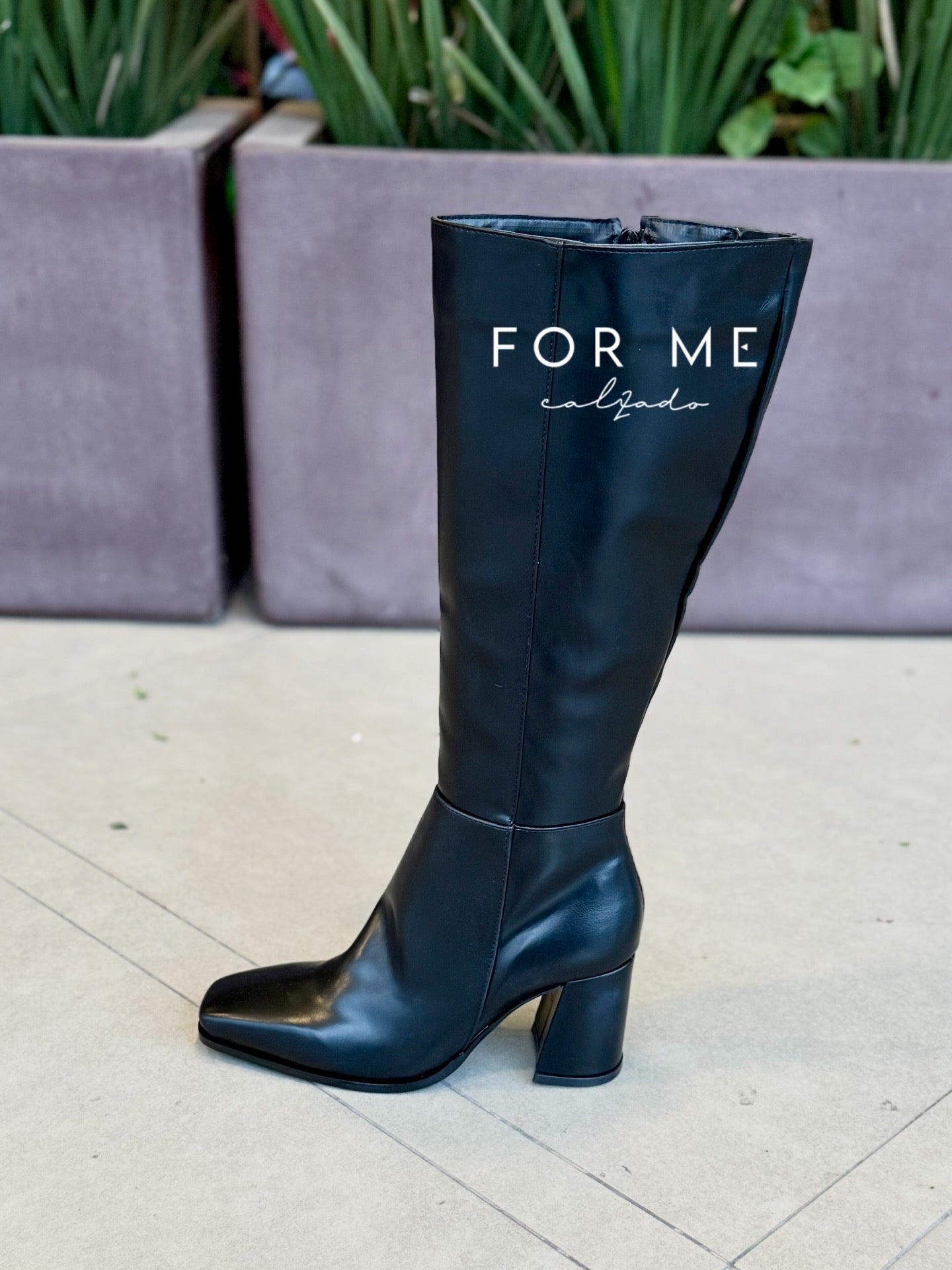 Mod 9767 Bota tacón recto