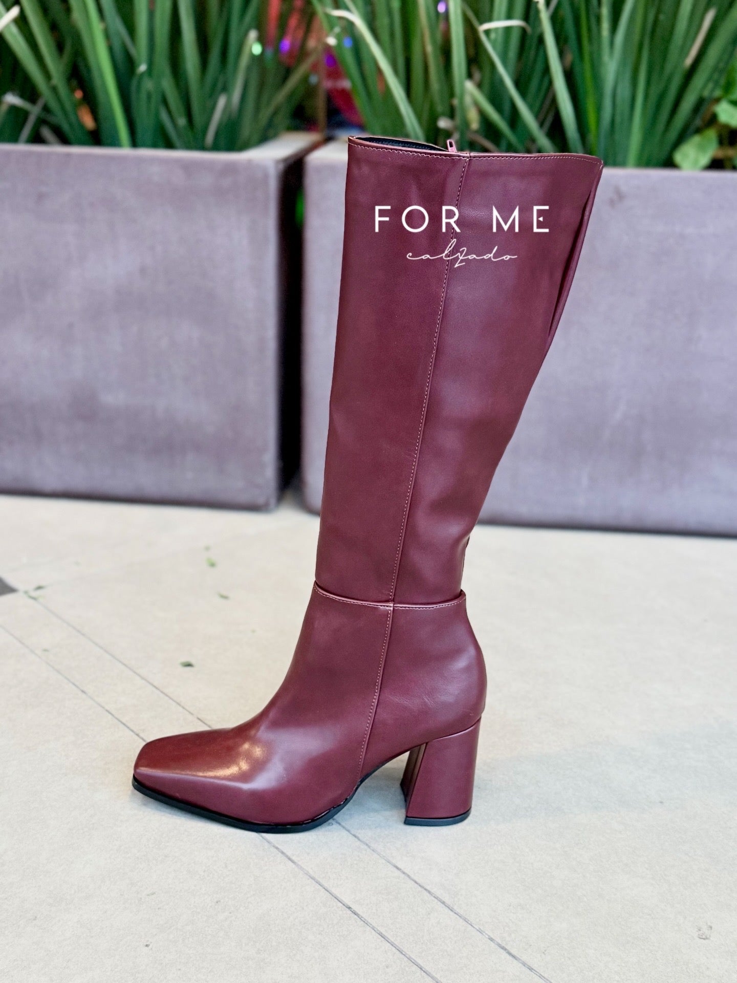 Mod 9767 Bota tacón recto