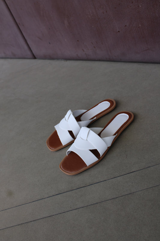 Zara sandalia entrecruzada