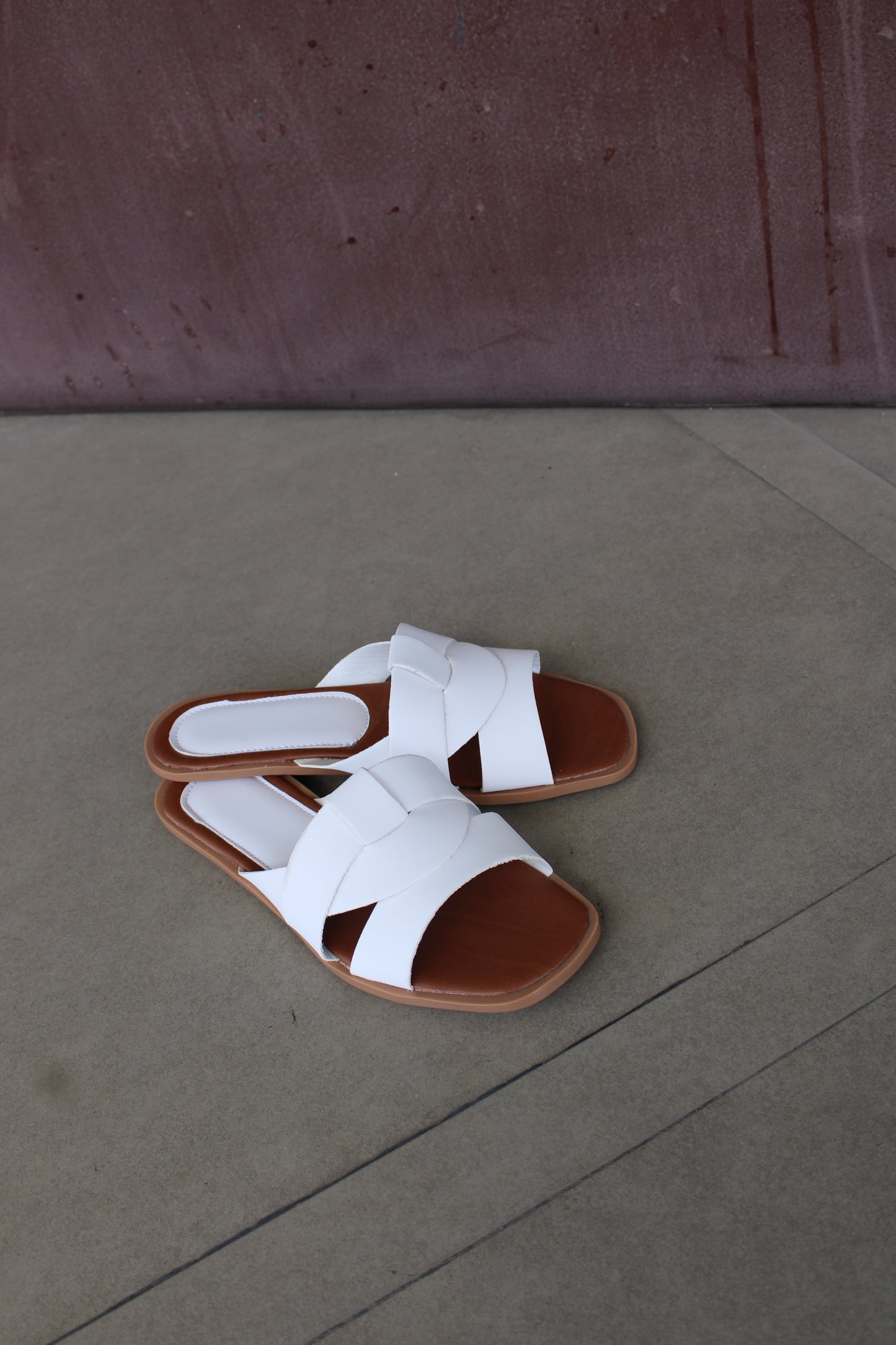 Zara sandalia entrecruzada